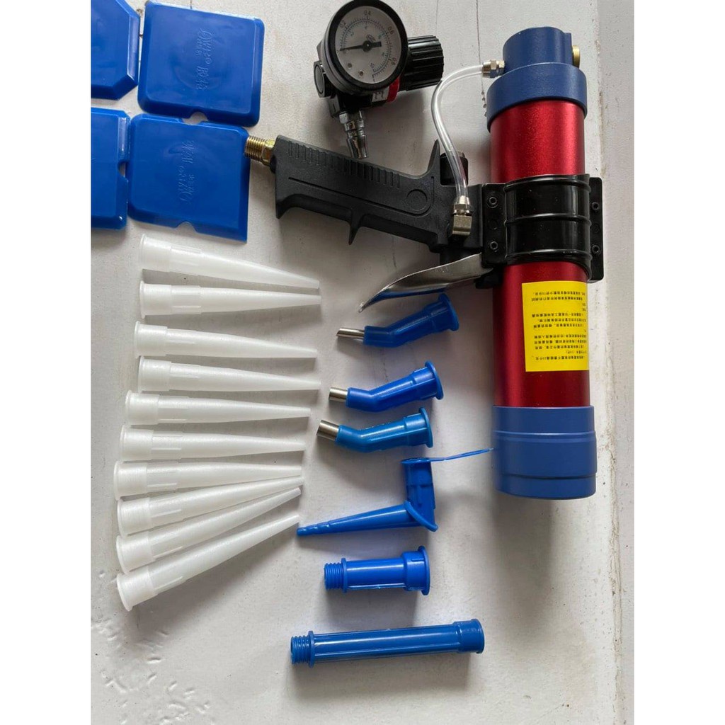 Súng bắn keo silicone bằng hơi - 𝐅𝐑𝐄𝐄 𝐒𝐇𝐈𝐏 - Súng bơm keo silicon