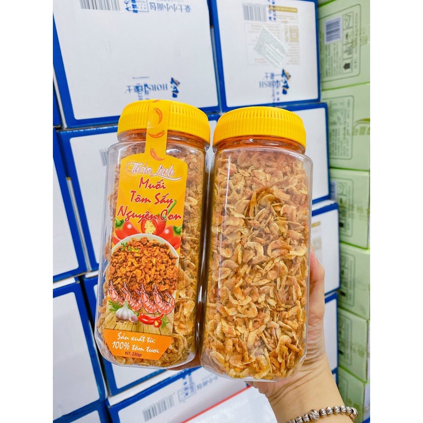 MUỐI TÔM SẤY NGUYÊN CON THẢO LINH HỦ 230G