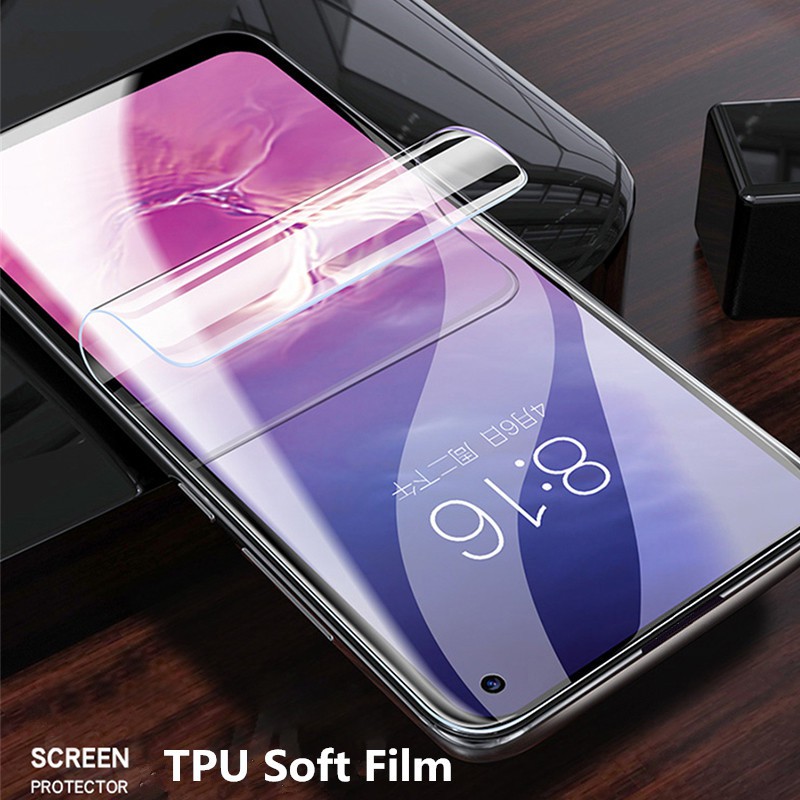 Miếng dán chất liệu TPU bảo vệ màn hình điện thoại Samsung S8 S8+ S9 S9+ S10 S10+ S10e S10 5G 6.7"