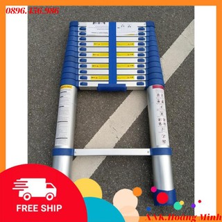 [FreeShip – Xả kho] Thang Nhôm Rút 3M8 - BH 24 Tháng. Thang nhôm rút nhật bản. Mới Nhất 2020