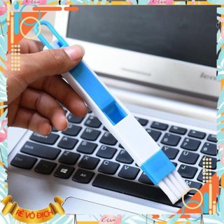 [Đồ Gia Dụng-Giá Rẻ] Chổi quét bụi kèm hốt rác mini vệ sinh khe cửa, bàn phím laptop tiện dụng EOTIAYSHOP