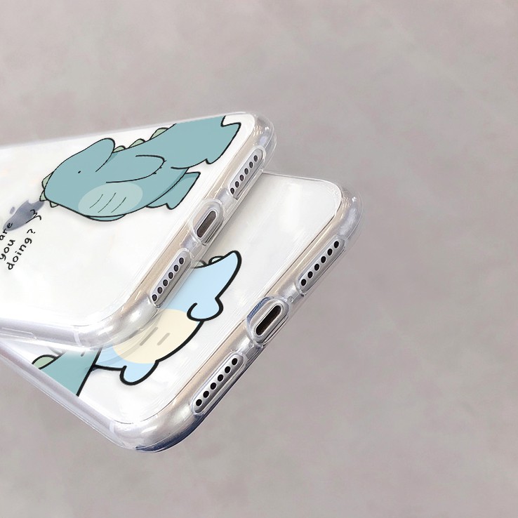 Ốp lưng iphone Naughty Dino viền trong chống ố 6/6plus/6s/6splus/7/7plus/8/8plus/x/xr/xs/11/12/13/pro/max/plus/promax | BigBuy360 - bigbuy360.vn