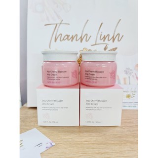 Kem dưỡng Jeju Cherry Blossom Cream jelly cream làm sáng da và cấp ẩm 50ml