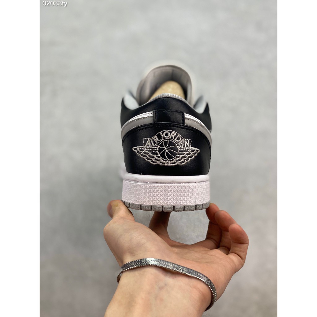 [Full Box+Ảnh Thật] Giày Sneaker  Jordan 1 Low Grey hàng 1:1 trung full box +bill