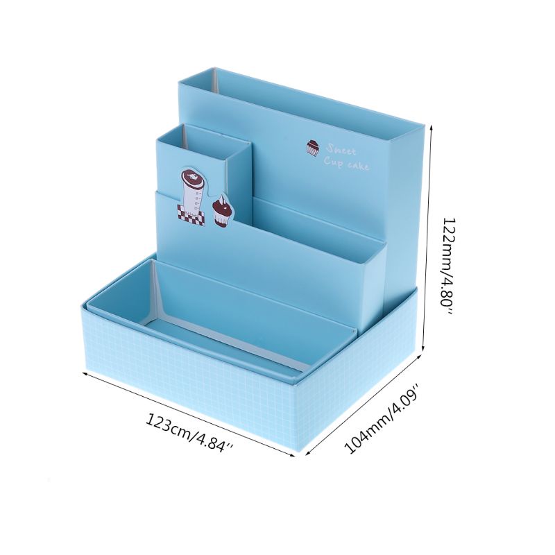 Hộp Giấy Đựng Đồ Trang Điểm Để Bàn DIY Mới