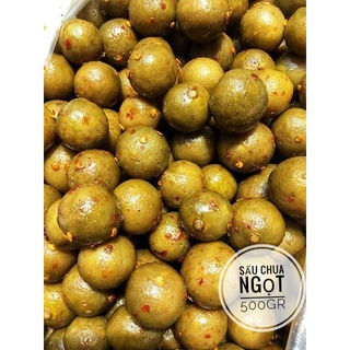 SẤU BAO TỬ GIÒN CAY 500GR