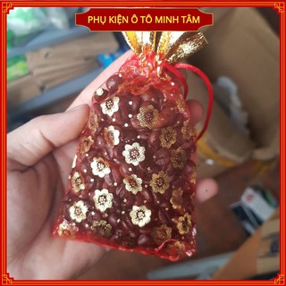 Combo 5 túi thơm cà phê treo xe ô tô nguyên chất 100% - Cực kỳ an toàn (Có thể ăn được)