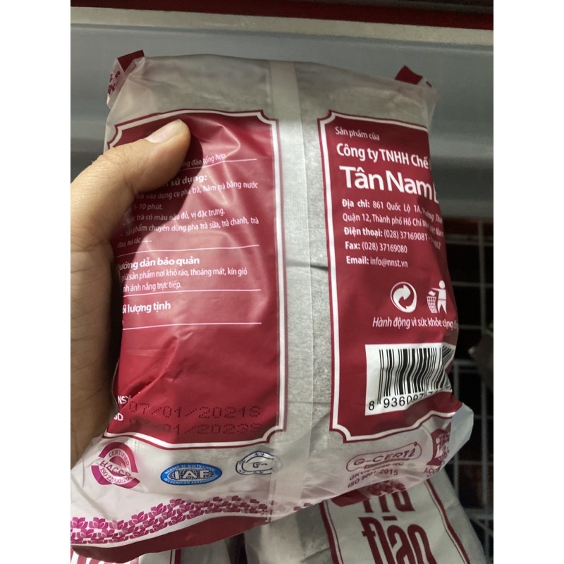 TRÀ ĐÀO, LÀI, HỒNG TRÀ TÚI LỌC TÂN NAM BẮC 200G (20G X 10 GÓI)