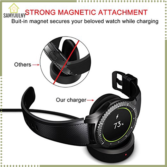 Đế Sạc Không Dây Famy Julny Cho Đồng Hồ Thông Minh Samsung Gear S3 S2