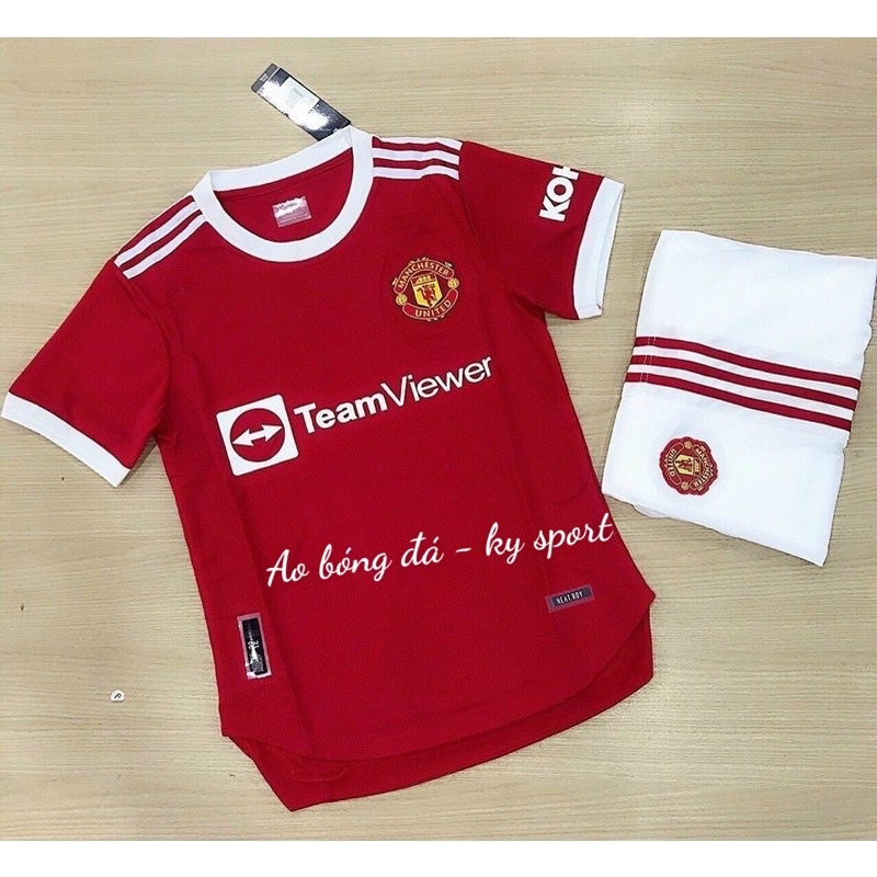 Sét Áo bóng đá 2023/24-Màu đỏ đen ( Chất liệu vải mè thái thấm hút mồ hôi