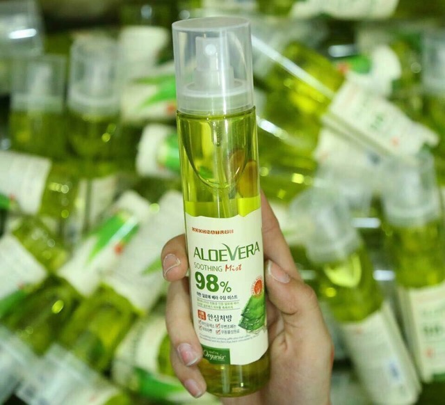 Xịt khoáng Lô hội AloeVera Soothing Gel Mist 98% 🍃🍃 | BigBuy360 - bigbuy360.vn