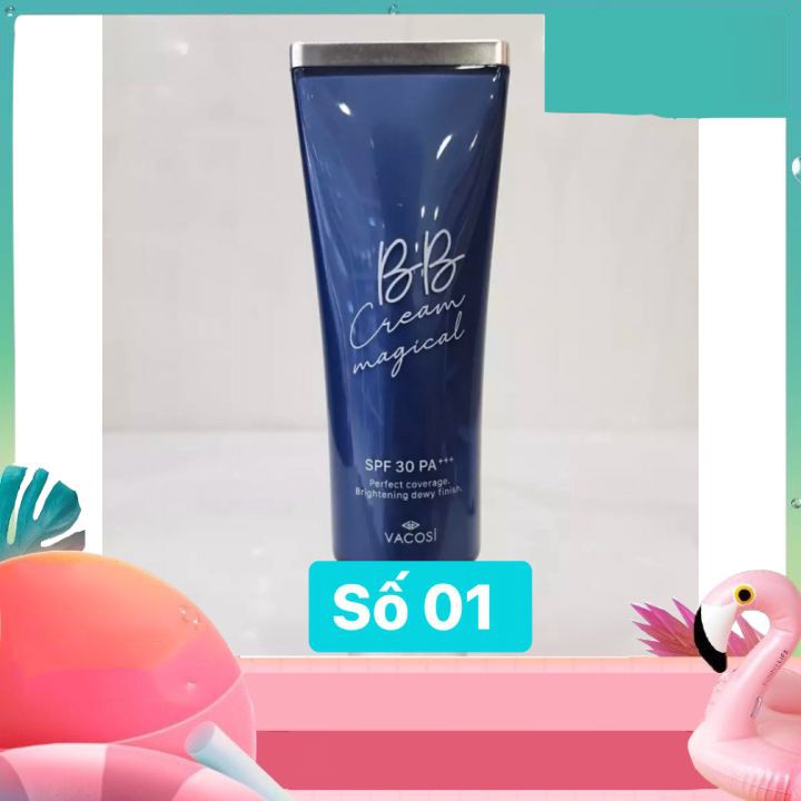 [chính hãng] kem lót nền,kem bb trang điểm VACOSI natura studio magicalbbcream 45ml   che khuyết điểm và nâng tông spf30