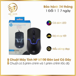 Chuột Máy Vi Tính Có Dây HP M100 Chuột Laptop PC Đèn LED Có Dây - OHNO Việt Nam