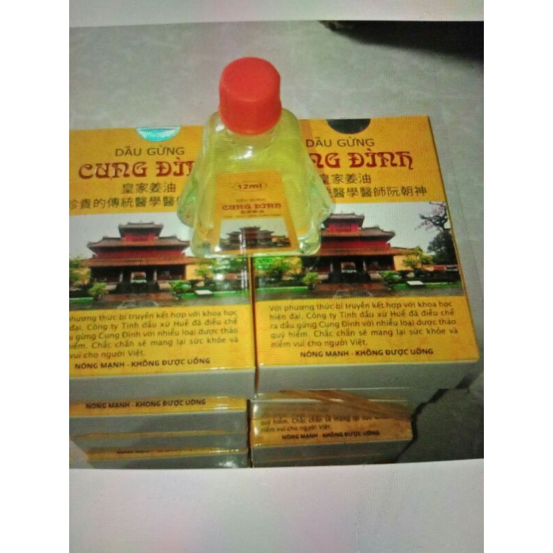 Dầu gừng cung đình 12ml | BigBuy360 - bigbuy360.vn