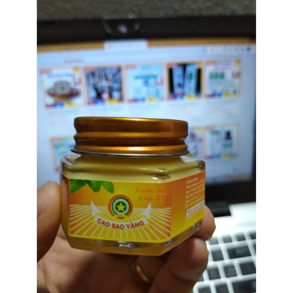 Cao sao vàng 20g Dược TW3 ( Dầu Cù Là ) - Golden star Balm