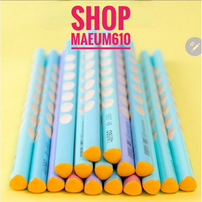 Hộp 30 chiếc bút chì định vị tay cầm Hộp 30 chì định vị HB nhiều màu ShopMaeum610