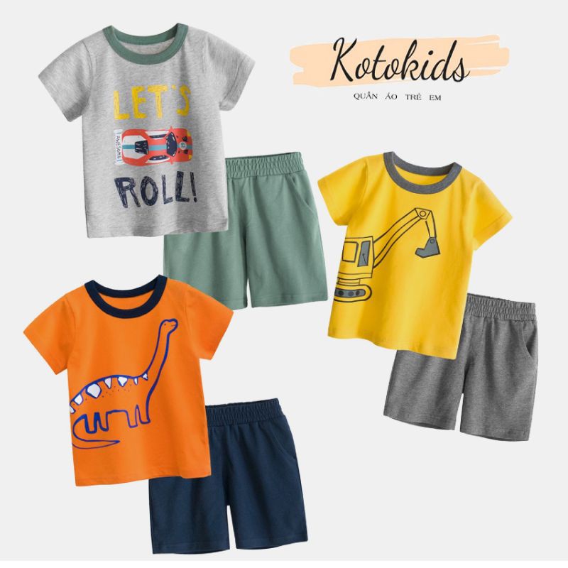 Bộ quần áo trẻ em 27KIDS bộ đồ cho bé chất cotton