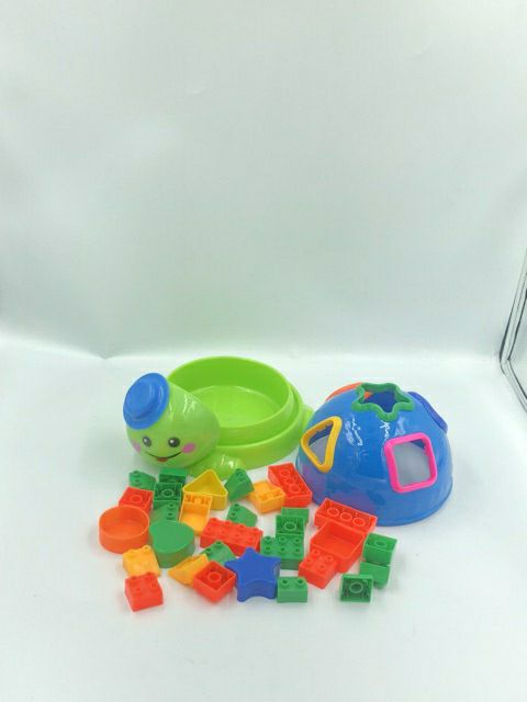 Bộ lắp ráp Lego chú rùa cho bé - Nhựa Chợ Lớn