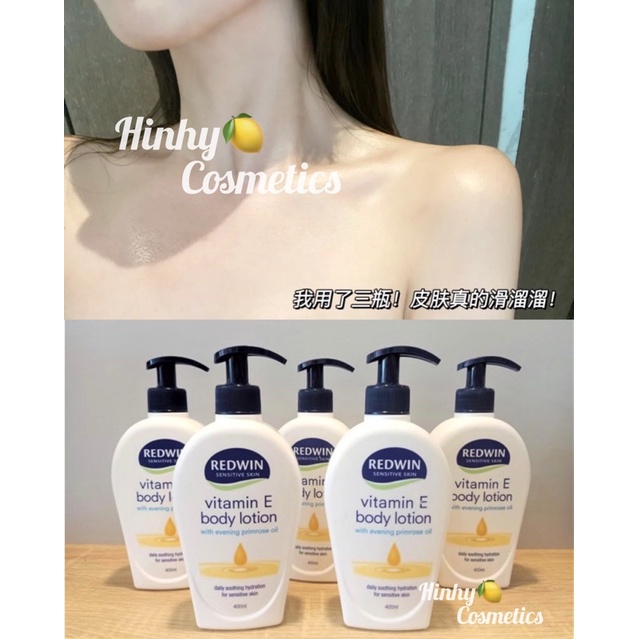 SỮA DƯỠNG THỂ REDWIN BODY LOTION WITH VITAMIN E AND EPO 400ML | BigBuy360 - bigbuy360.vn