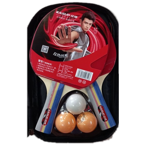BỘ VỢT BÓNG BÀN KASUP - TABLE TENNIS BAT - PING PONG - THỂ THAO TRONG NHÀ