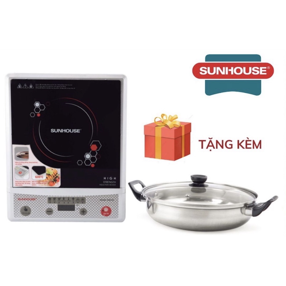 BẾP ĐIỆN TỪ SUNHOUSE SHD6800, bếp từ đơn Sunhouse SHD6800, Bảo hành toàn quốc, tiết kiệm điện, công suất 1800w