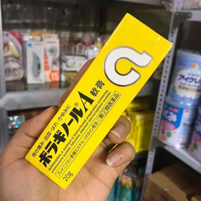 Hộp Kem_Trĩ_Nhật Bản, Viên_Trĩ_Nhật Bản - Gel_Chữ_A Nhật Bản - HÀNG CHÍNH HÃNG