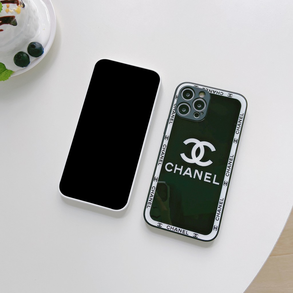 Ốp điện thoại mặt kính cao cấp cho Apple 8P XSMAX 11 12 PROMAX