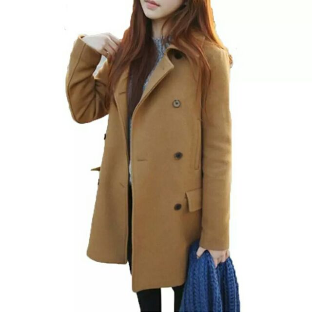 Áo dạ dáng dài hot rất Hàn