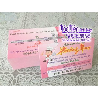 500 tờ danh thiếp - name card