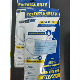 Khẩu trang Perfetta Ultra (gói 5 cái)
