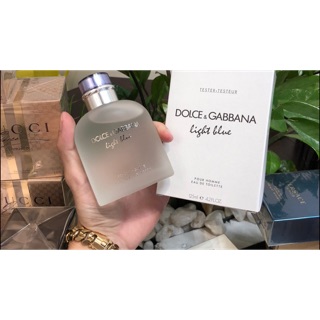 Tester - Nước hoa nam D&G Light Blue Pour Homme EDT 125ml