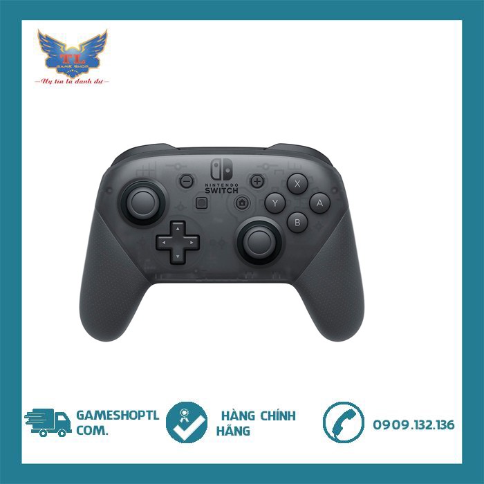  Tay cầm Nintendo Switch Pro Controller - Nguyên seal-chính hãng (bảo hành 3 tháng)