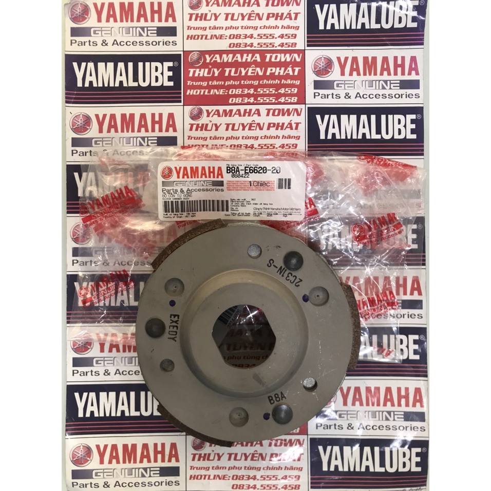 Bố ba càng + chuông nồi NOZZA GRANDE đời mới zin chính hãng YAMAHA  cao cấp tại shop.
