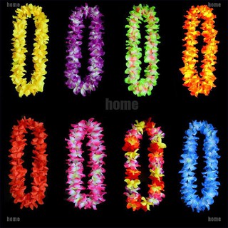 Vòng hoa đeo cổ lụa phong cách Hawai đẹp mắt độc đáo
