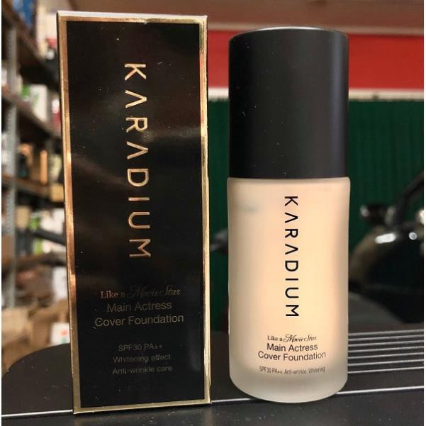[Hàng Auth Hàn Quốc] Kem Nền Lọ Che Phủ Cao Karadium Tông Tự Nhiên Like A Movie Star Cover Foundation SPF30 PA++ #21 | BigBuy360 - bigbuy360.vn