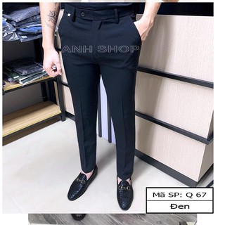 Quần Tây Âu Nam Ikemen 🔥 HÀNG CAO CẤP 🔥 quần âu nam côn ống dáng ôm vải co gãn nhẹ QA01