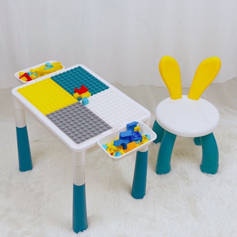Bàn lego đa năng cho bé vừa học, vừa chơi