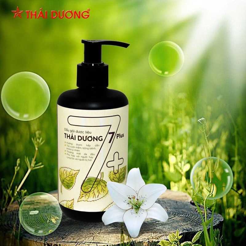 Dầu gội Thái Dương 7plus 250ml