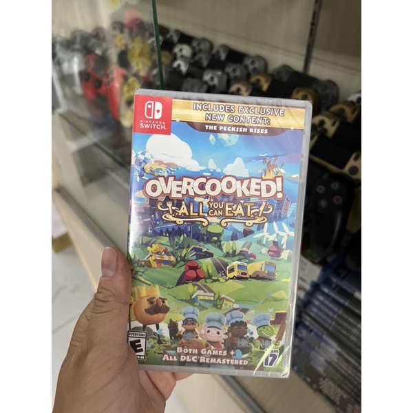 Đĩa chơi game SWITCH: Overcooked! All you can eat