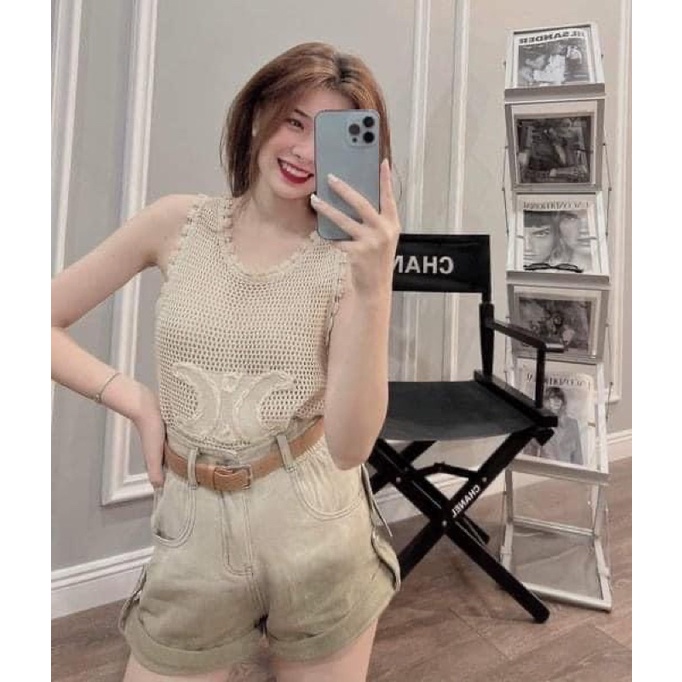 ÁO LƯỚI BA LỖ CHỮ X TO