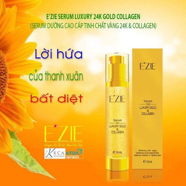 EZIE Serum dưỡng da cao cấp tinh chất vàng 24k & Collagen