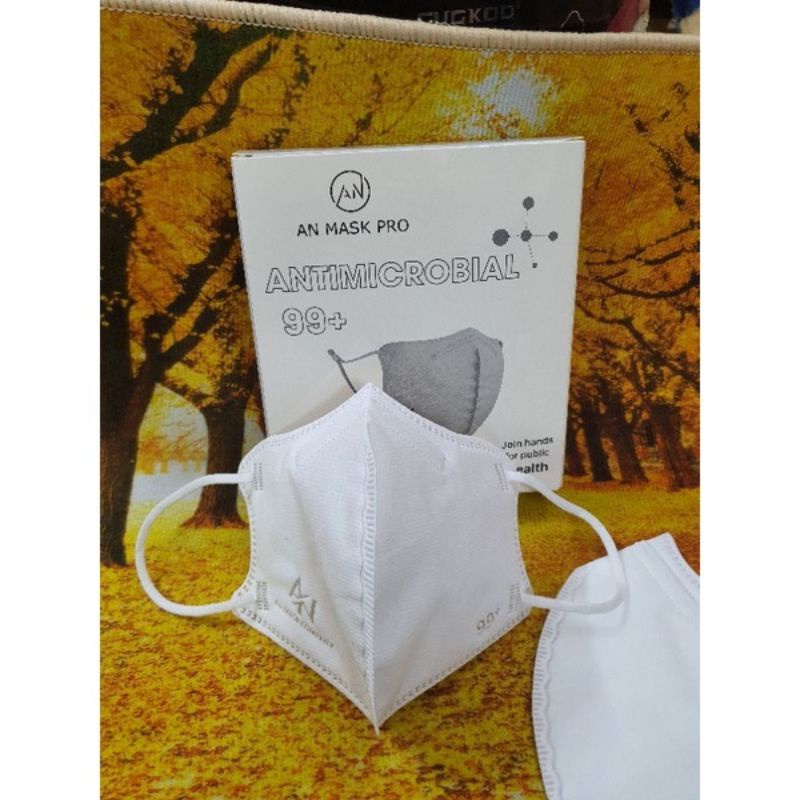 Hộp 10 chiếc Khẩu trang y tế 6D An Mask Pro 99