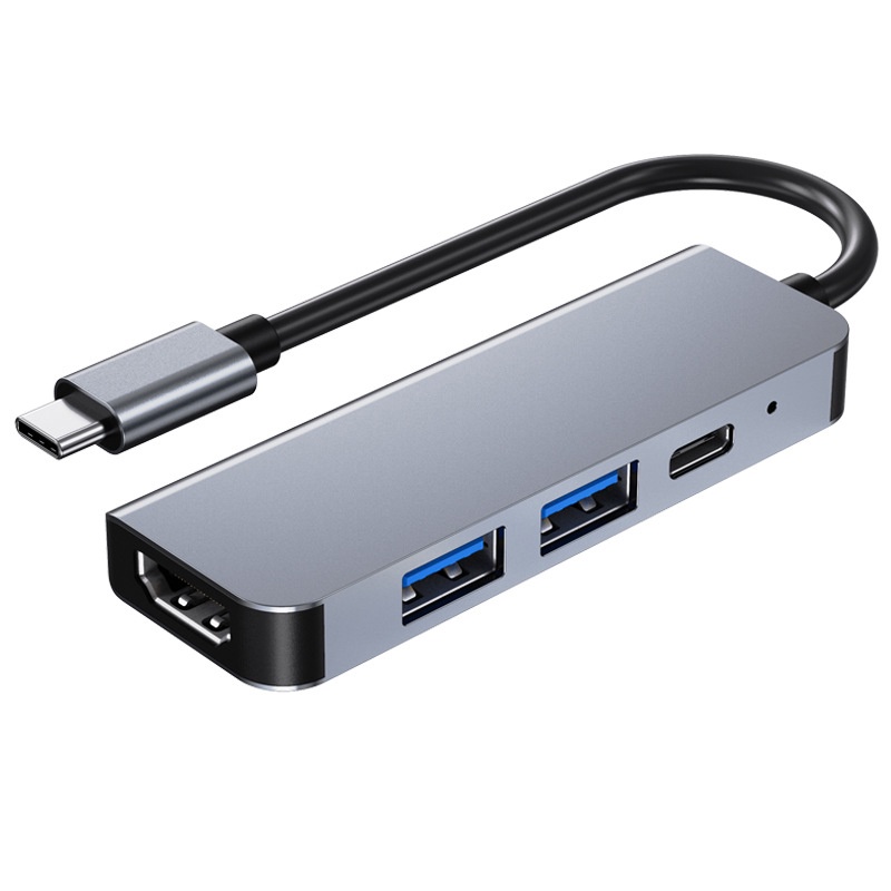 Hub Chuyển Đổi USB C Hub Sang HDMI Rj45 VGA Thunderbolt 3 Với PD TF SD Jack3.5mm Cho Macbook Pro / Air M1 M2