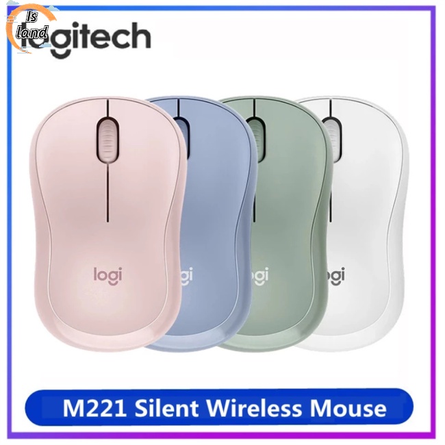 Chuột không dây logitech m221 3 nút 1000dpi kèm thiết bị nhận tín hiệu - ảnh sản phẩm 1