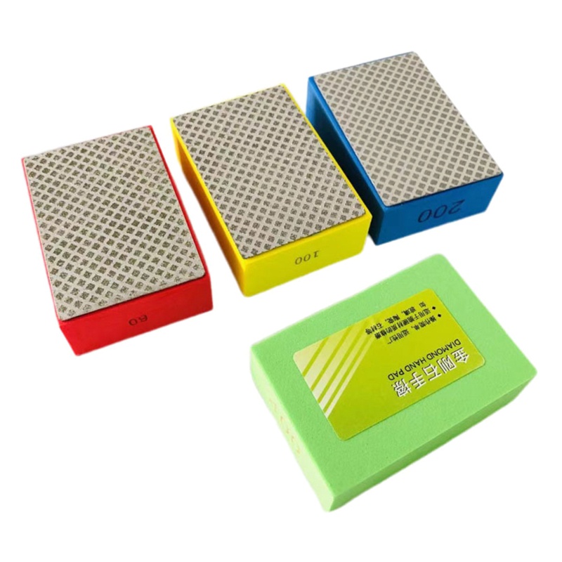 Khu Vực 60 / 100 / 200 / 400# Đệm Mài Đánh Bóng Kim Cương Đánh Bóng Bằng Tay Cho Gạch Kim Loại