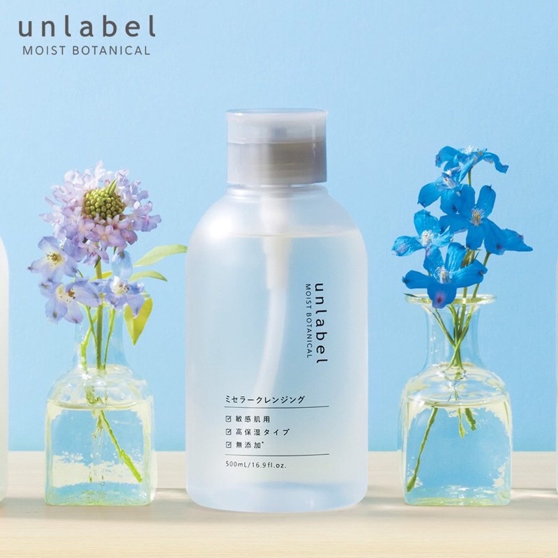 Nước tẩy trang Unlabel Moist Botanical
