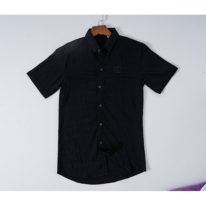 Áo sơ mi lụa ngắn tay nam LB009, vải dày, mát , đường may sắc sảo, áo sơ mi cao cấp LB1990 store | BigBuy360 - bigbuy360.vn