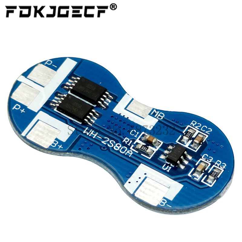 Bảng Mạch Bảo Vệ Pin Lithium 7.4V 2S Li-ion 18650 4A 2 Series BMS Chuyên Dụng