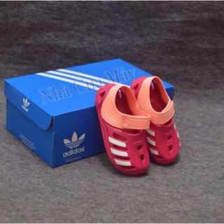 [☘ADIDAS®☘] - Dép sandal bít mũi Adidas® chính hãng- Hồng hồng cam