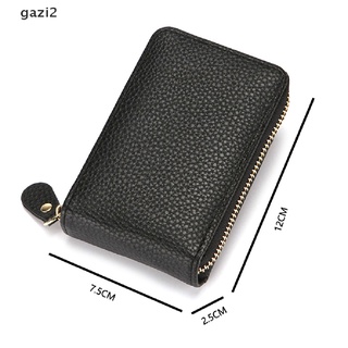 Gazi2 id credit card holder wallet card holder wallet brand leather slim - ảnh sản phẩm 5